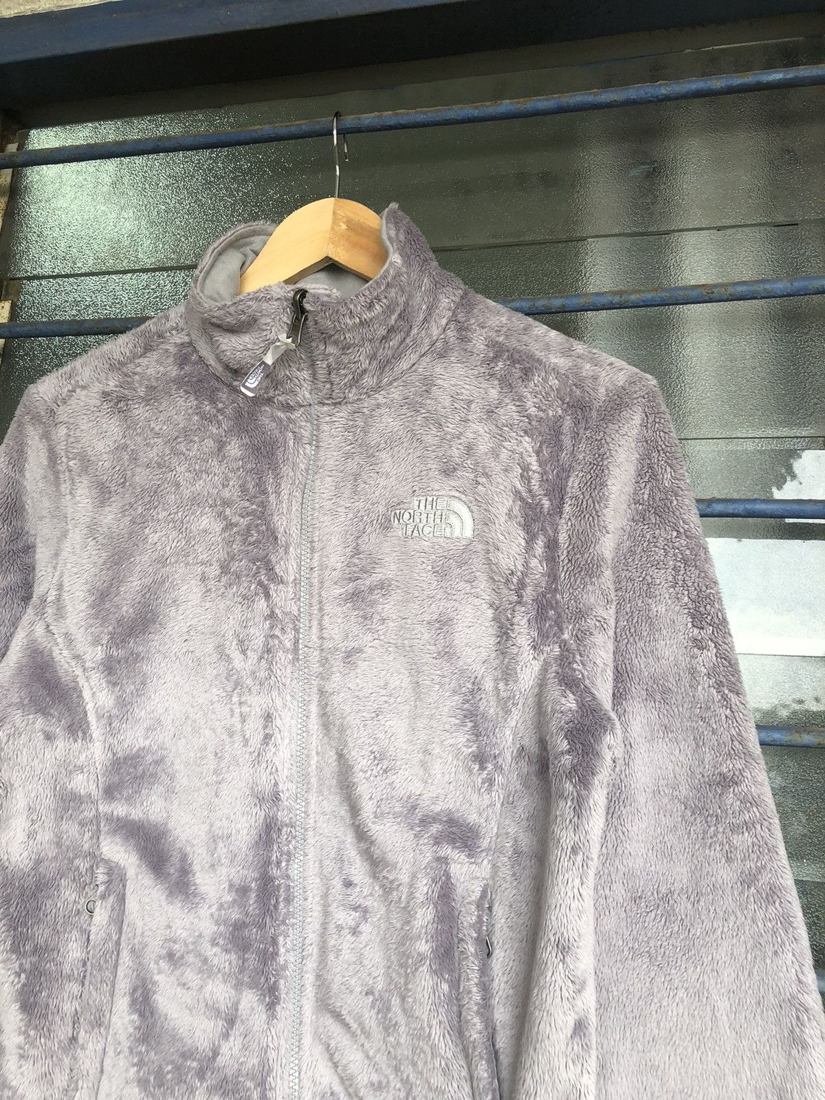 The North Face The North Face Light Grey Fleece Jacket Womens Size M / US 6-8 / IT 42-44 - 14 Thumbnail