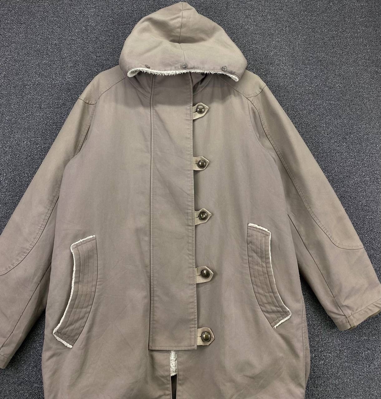 Issey Miyake Vintage Issey Miyake Tsumori Chisato Sherpa Hoodie Jacket Size US M / EU 48-50 / 2 - 5 Thumbnail