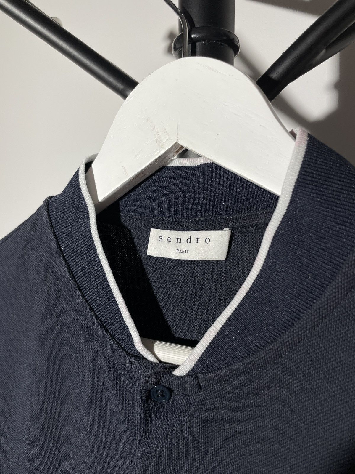 Sandro Sandro Paris Men’s Polo T-shirt Size US L / EU 52-54 / 3 - 3 Thumbnail