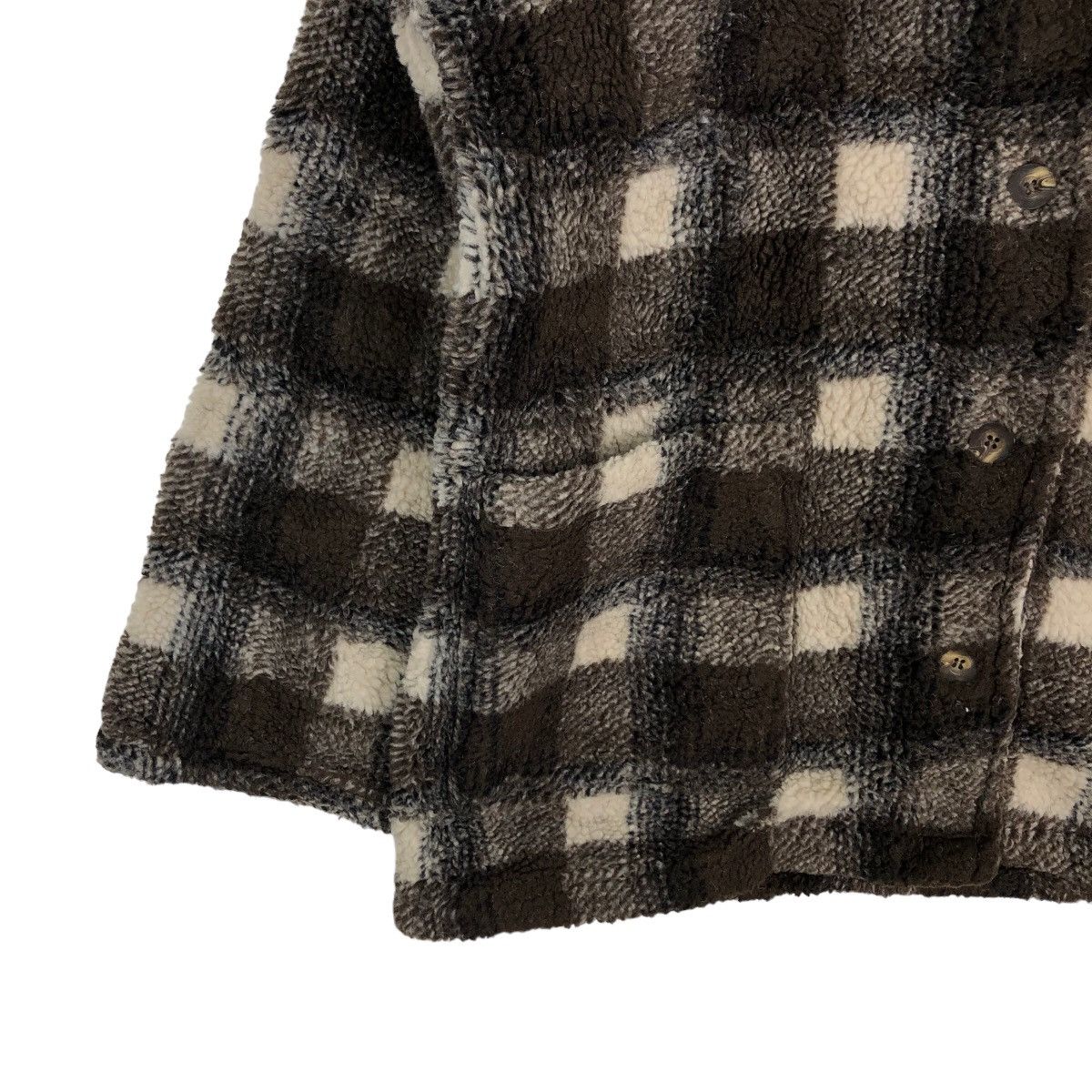 Japanese Brand VINTAGE FLANEL WOOL JACKET NARCISSUS ISSEY MIYAKE JAPAN Size US L / EU 52-54 / 3 - 3 Thumbnail