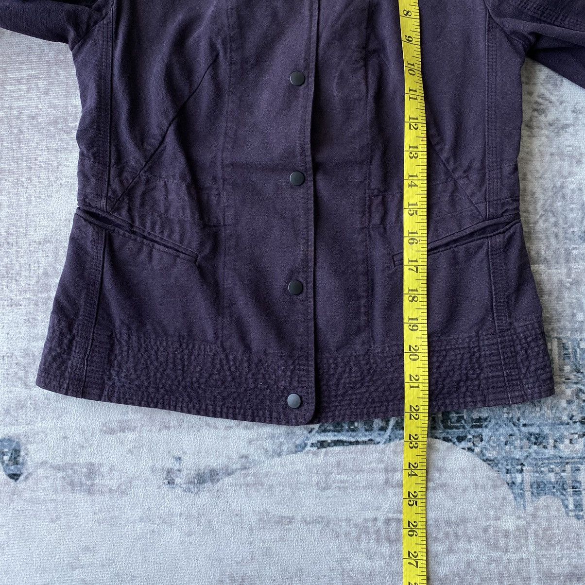 Christophe Lemaire × Lemaire Christophe Lemaire Purple Canvas Blazer Size S / US 4 / IT 40 - 16 Thumbnail