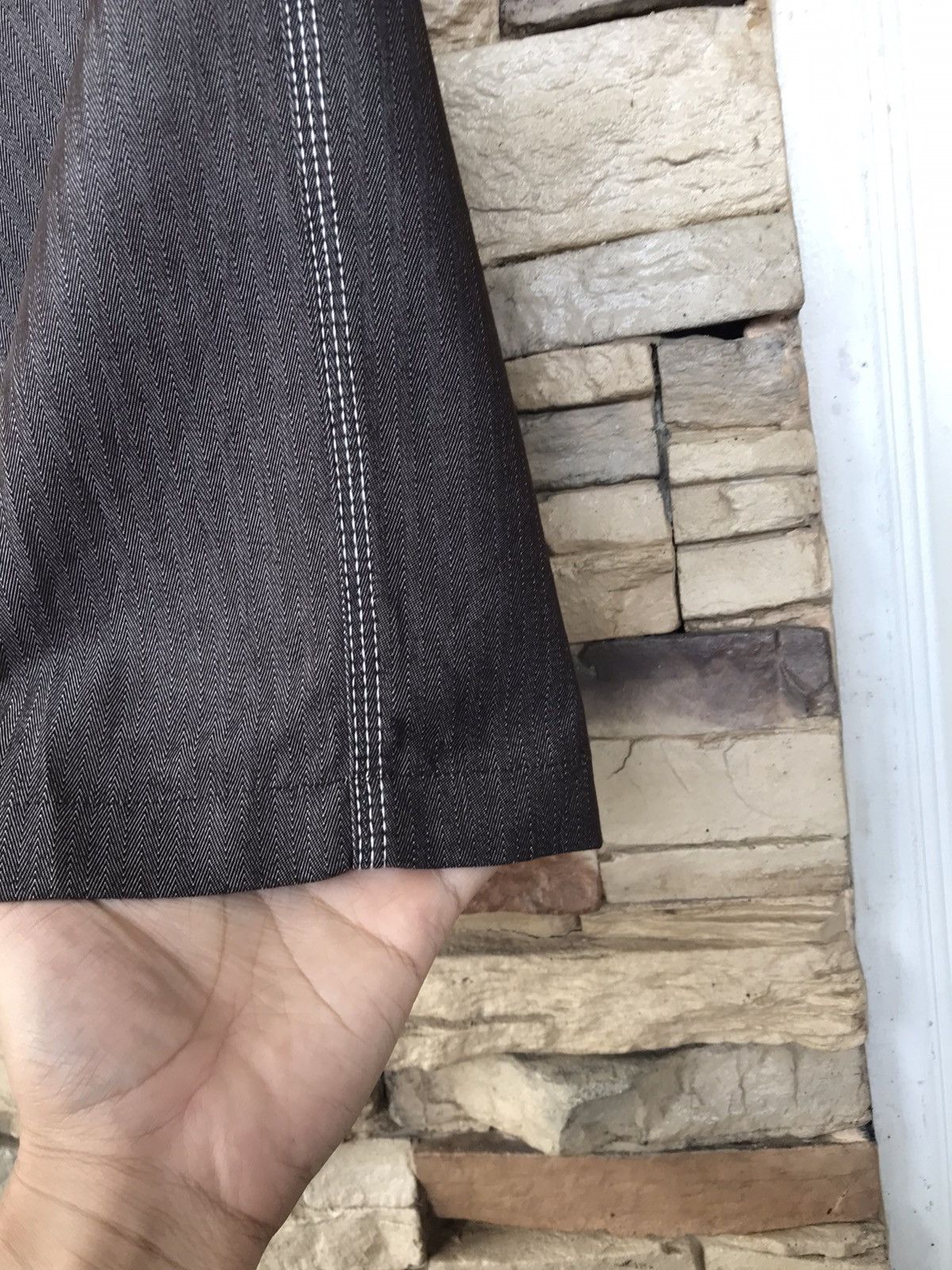Vintage Vintage Herringbone Cargo Pants Size US 33 - 8 Thumbnail