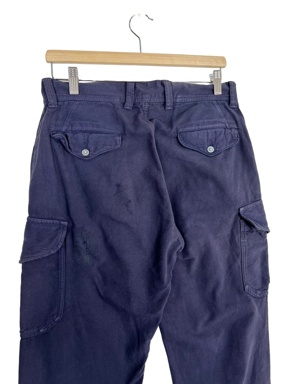 45rpm 💥 UMI 809 45RPM KAPITAL NAVY CARGO PANTS Size US 33 - 8 Thumbnail