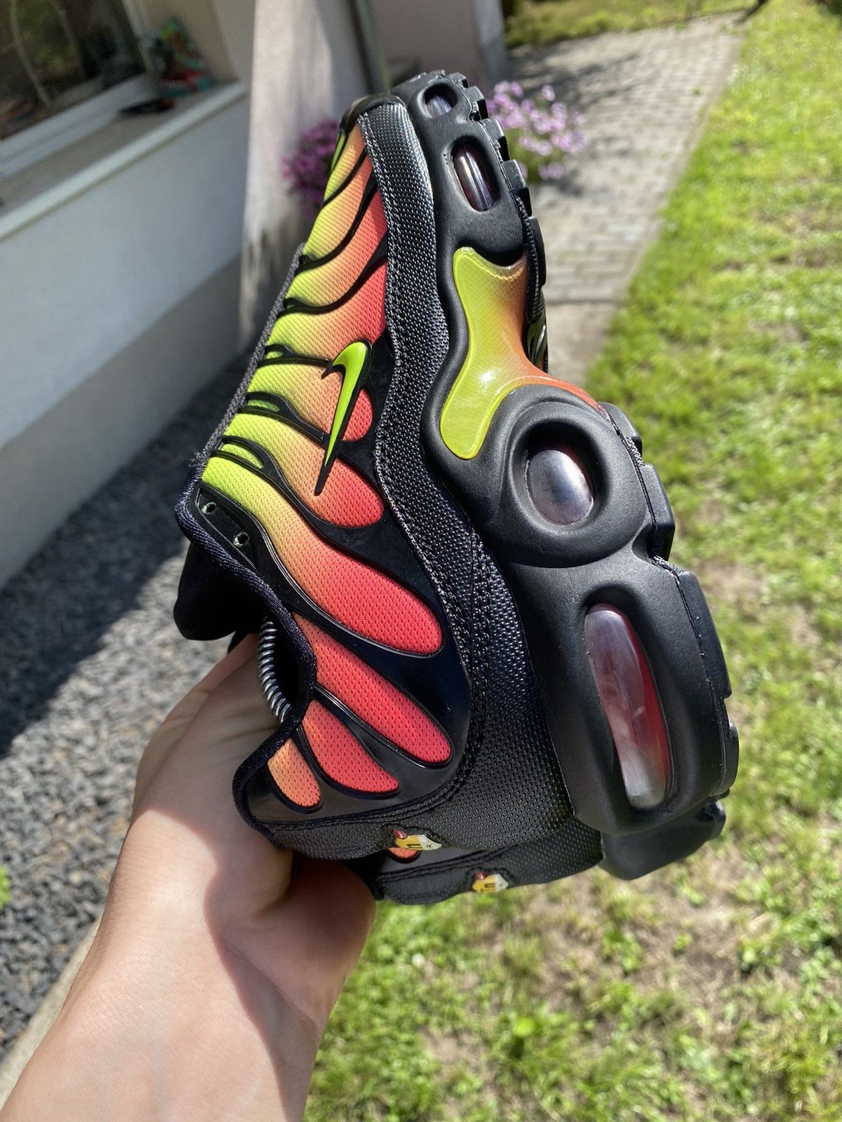 Nike Nike Air Max Plus TN „Black Volt Solar Red” womens sneakers Size US 7 / IT 37 - 13 Thumbnail