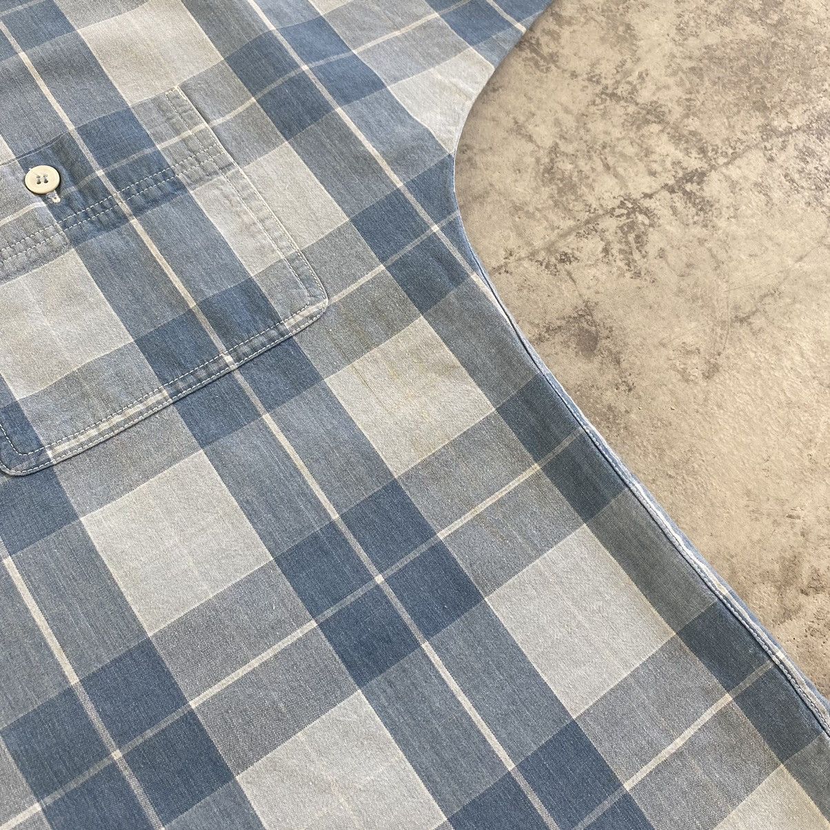 Hai Sporting Gear VTG Hai Sporting Miyake Studio Checker Half Button Shirt Size US M / EU 48-50 / 2 - 8 Thumbnail