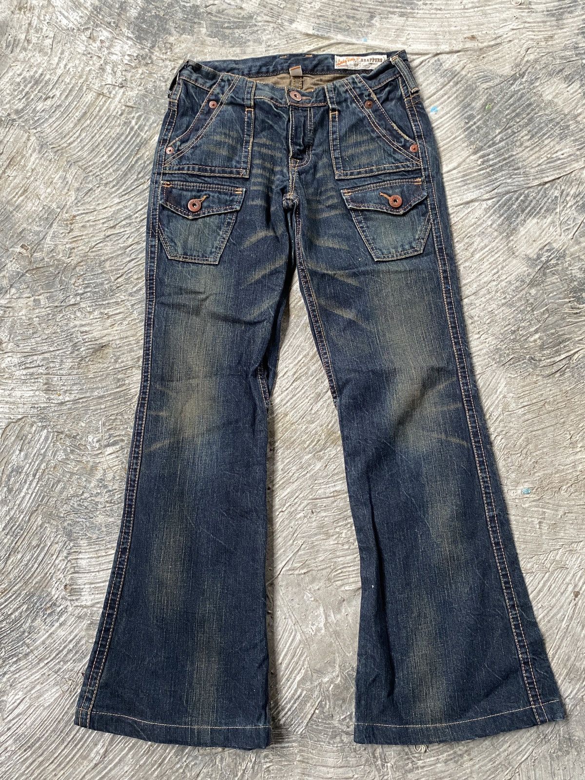 Vintage 🔥BINDING NOW🔥Vintage Jeans Brappers Bushpant bootcut denim Size 28" / US 6 / IT 42 - 9 Thumbnail
