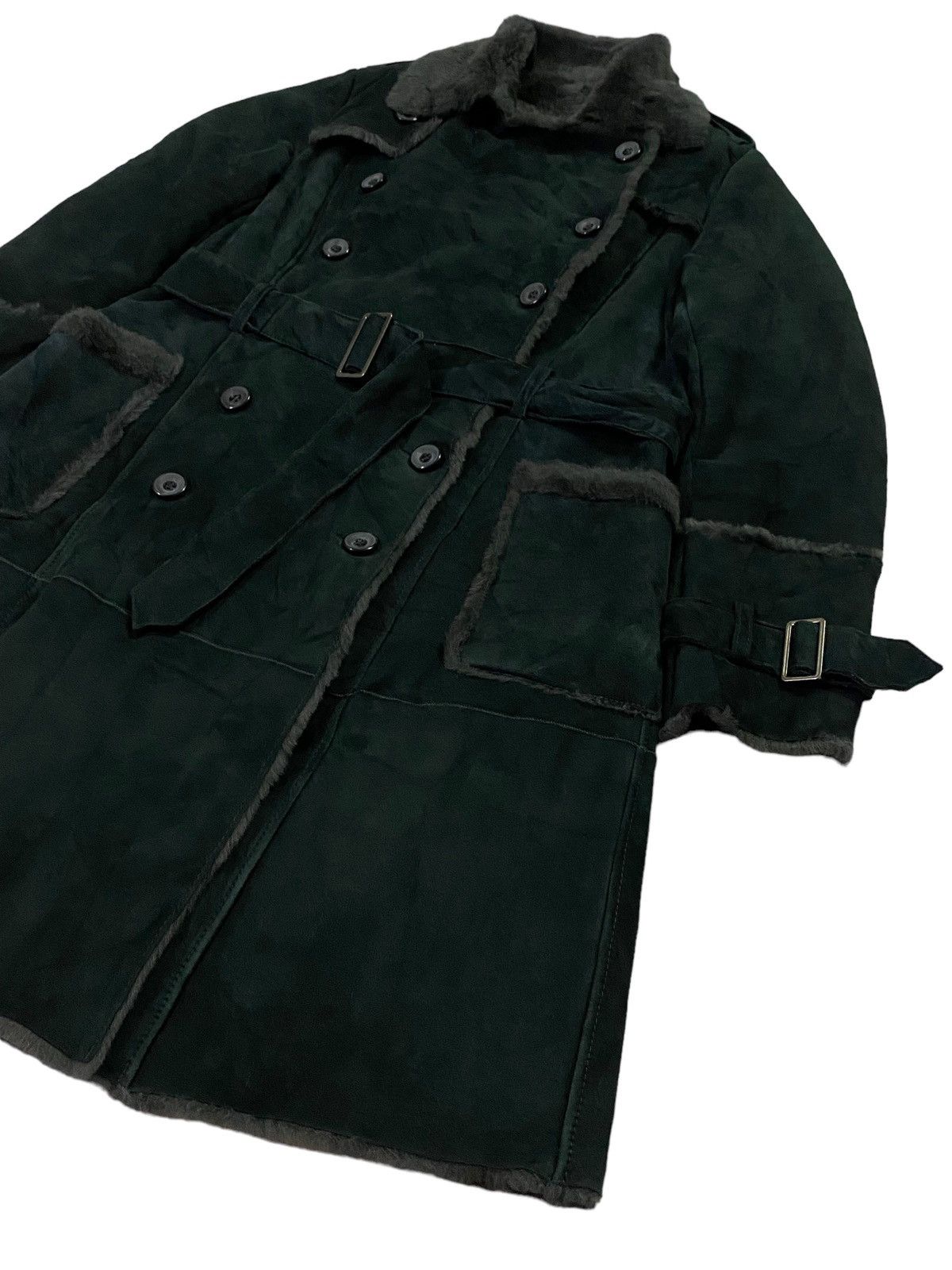 Balmain Balmain Suede Long Coats Size M / US 6-8 / IT 42-44 - 17 Thumbnail