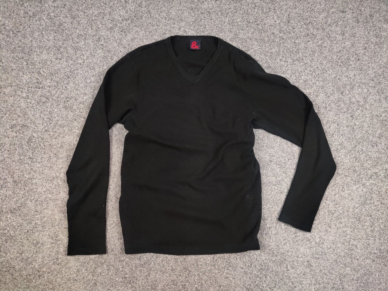 Dolce & Gabbana Vintage 90's Dolce & Gabbana long sleeve black Men's ribbed Size US L / EU 52-54 / 3 - 14 Thumbnail