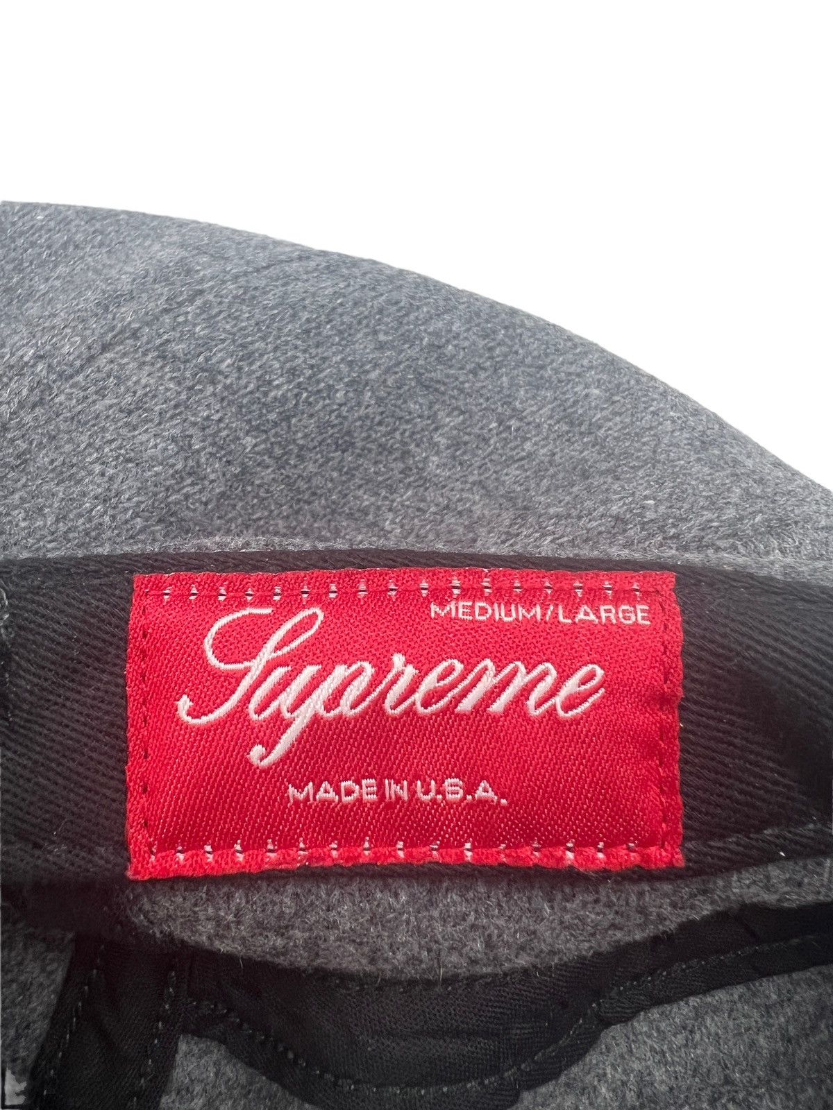 Supreme Supreme Wool Fitted Camp Cap Size ONE SIZE - 9 Thumbnail