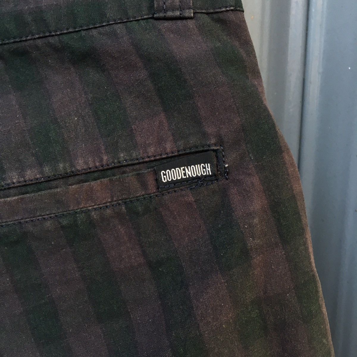 Good Enough × Japanese Brand Vintage Good Enough Short Pants Plaid 90s Size US 32 / EU 48 - 4 Thumbnail