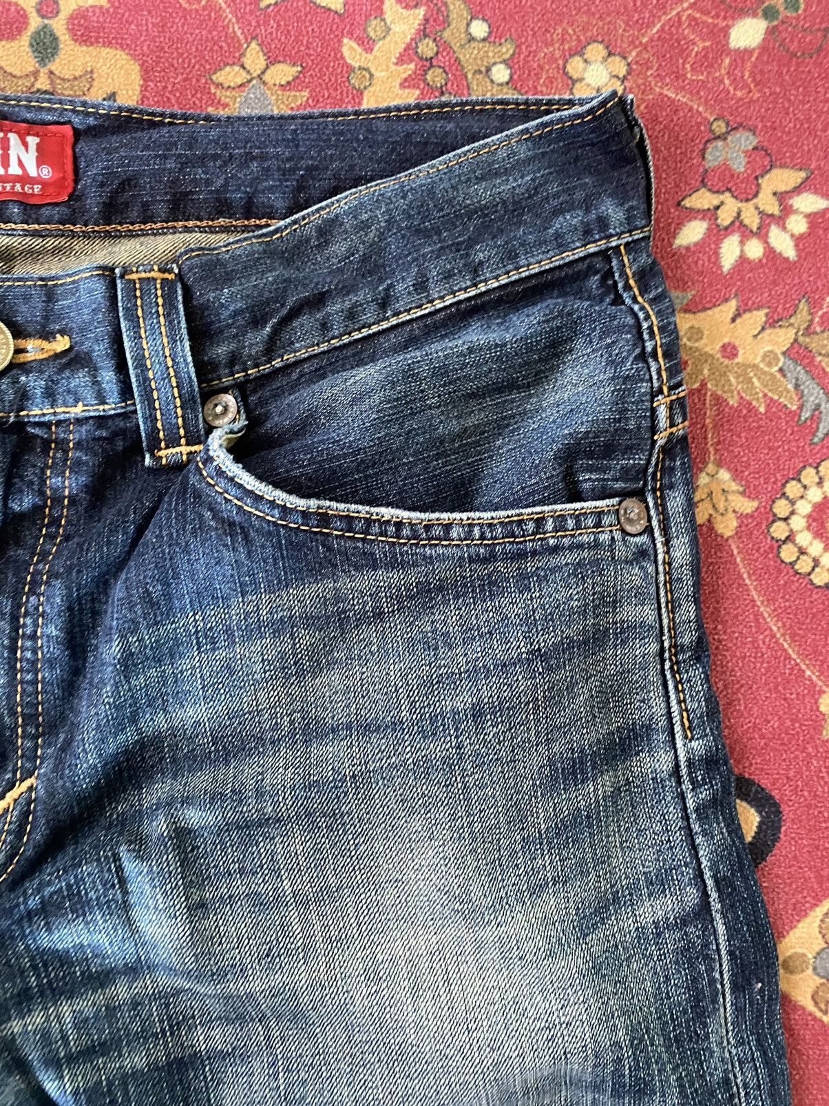 Edwin × Japanese Brand × Vintage Vintage Edwin Exclusive Vintage Distressed Denim 35 Size US 35 - 3 Thumbnail