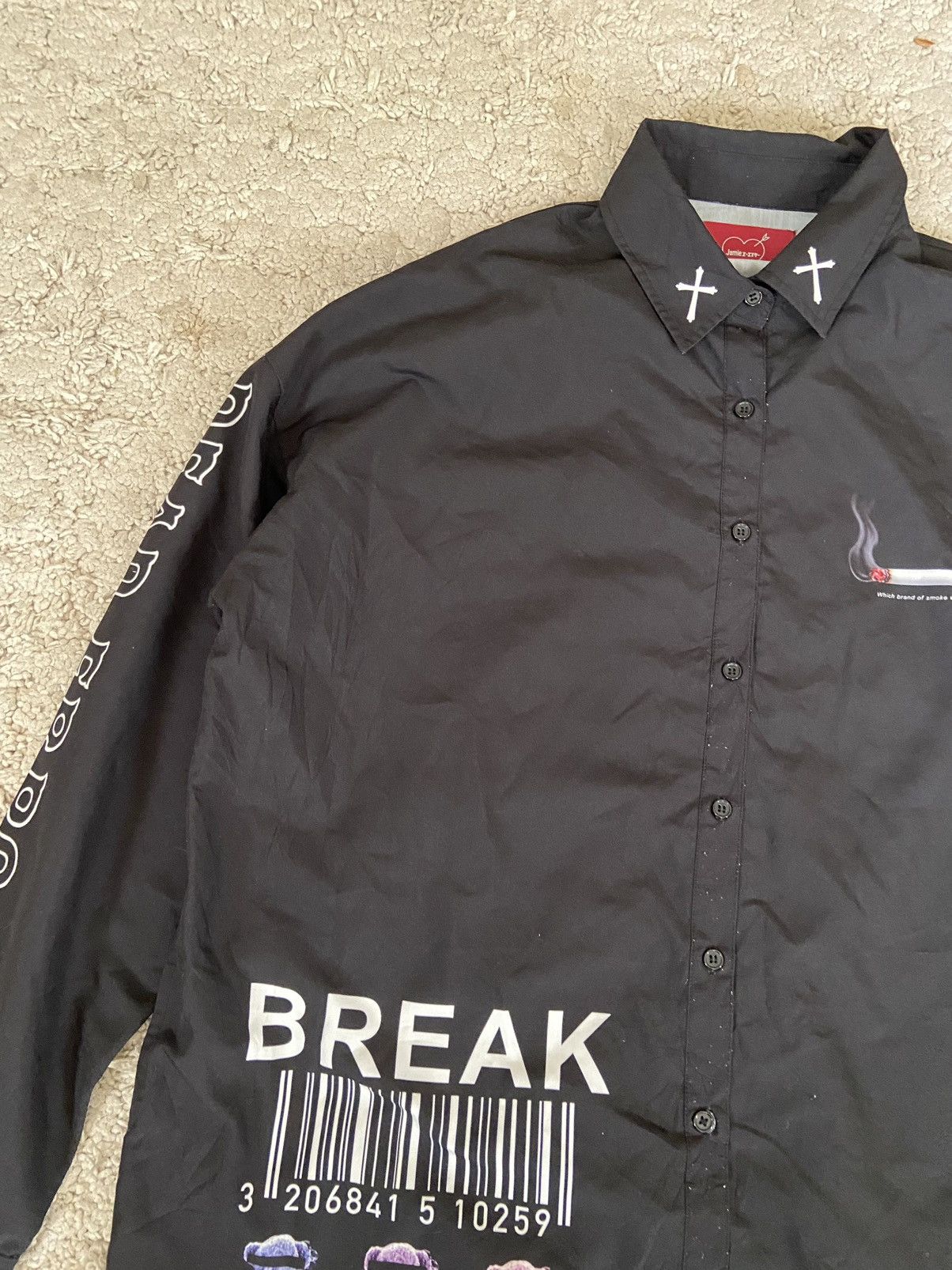 Japanese Brand Jammie rare Japanese brand design jacket Size US L / EU 52-54 / 3 - 5 Thumbnail