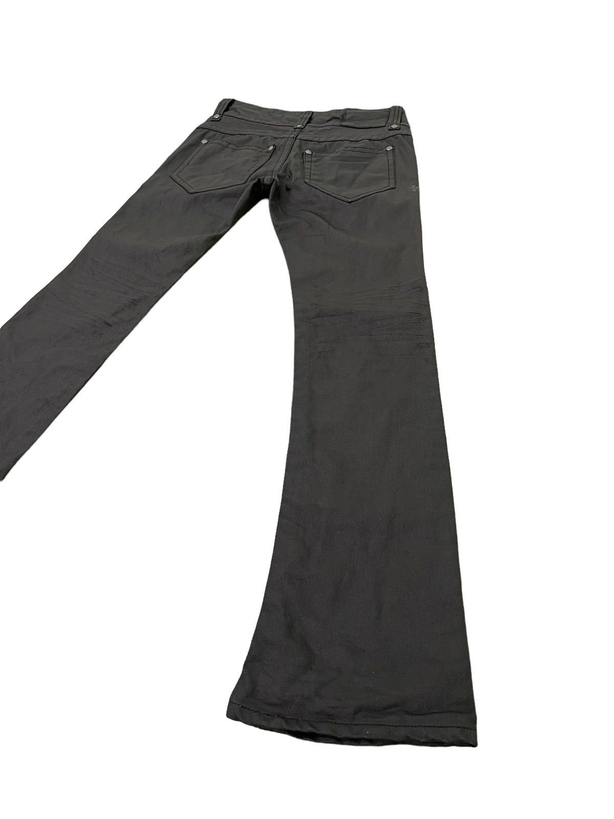 Japanese Brand Slim Flare Jeans Cook Jeans Full Coating Boot Cut 6🟦0 Size US 29 - 14 Thumbnail