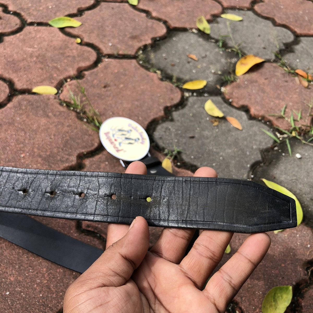 Dsquared2 Vintage 90s Dsquared2 Leather Belt Size ONE SIZE - 6 Thumbnail