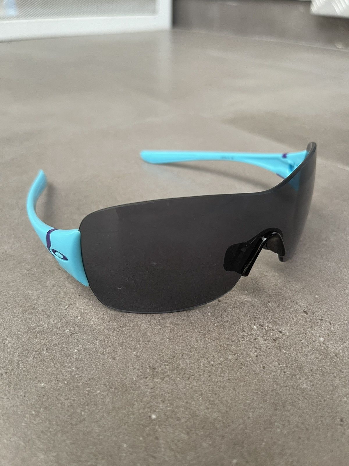 Oakley Oakley OO9141-18 "Miss Conduct" Baby Blue Shield Sunglasses Size ONE SIZE - 4 Thumbnail