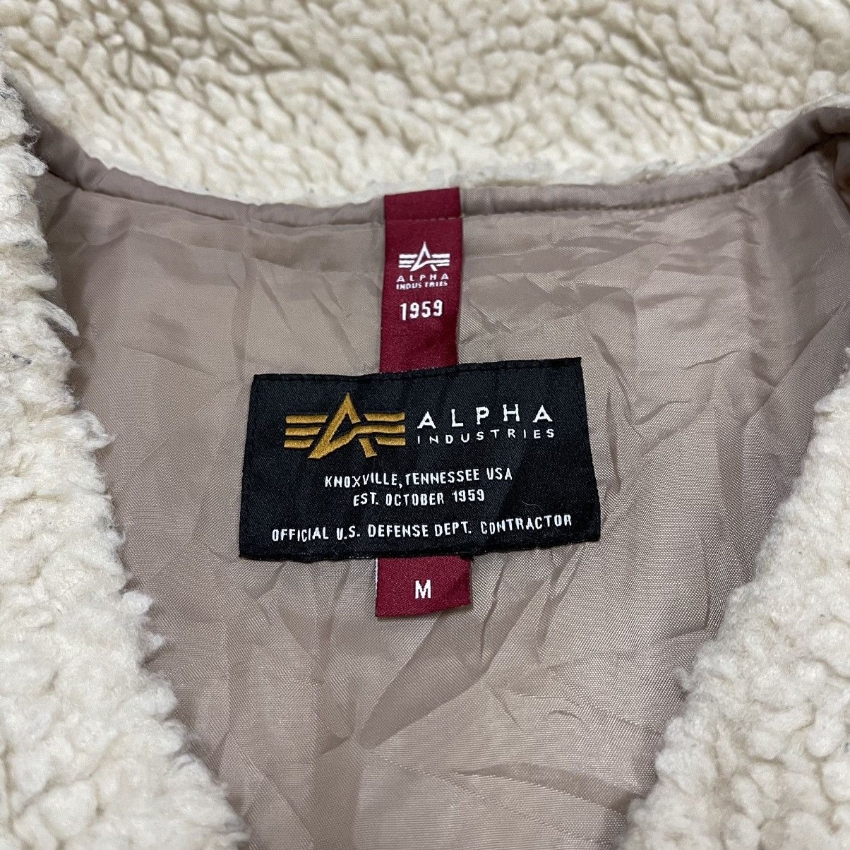 Alpha Industries Alpha industries fleece jacket Size US L / EU 52-54 / 3 - 5 Thumbnail