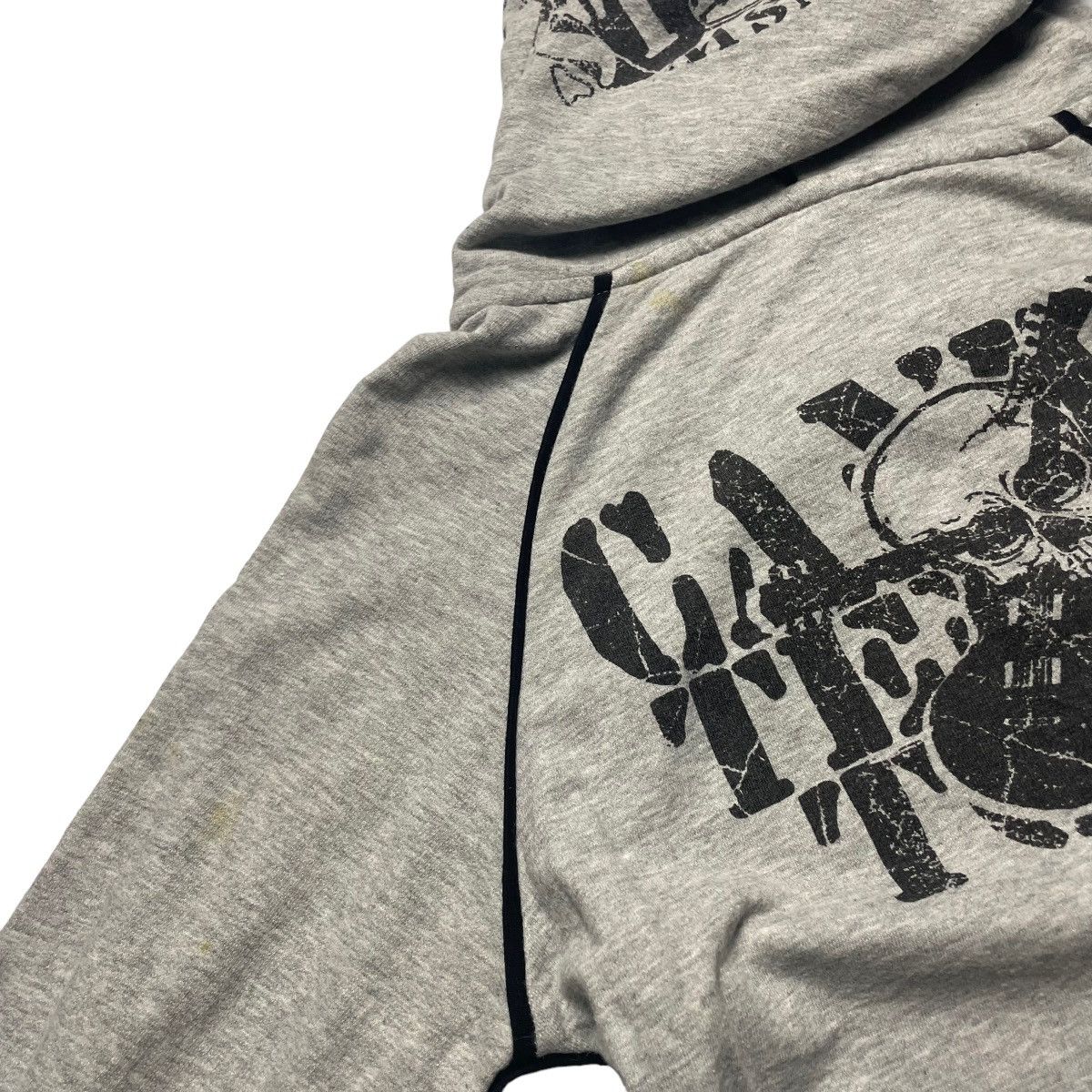 If Six Was Nine × Le Grande Bleu (L.G.B.) × Seditionaries 🇯🇵 DIA WORDING SKULL CROSS FULL ZIP SWEATER Size S / US 4 / IT 40 - 12 Thumbnail