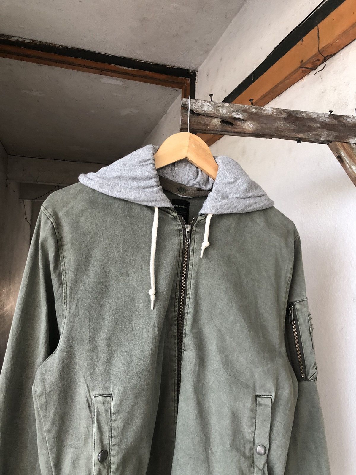 Japanese Brand Vintage Rag Machine Military Style Bomber Jacket Size US M / EU 48-50 / 2 - 4 Thumbnail