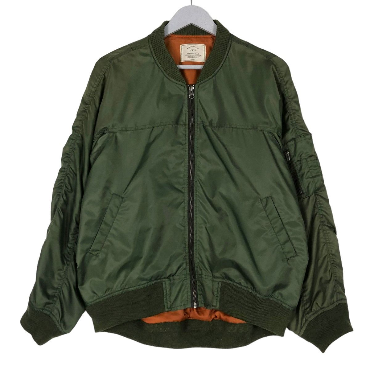 Japanese Brand 💥UNGRID JAPAN MA-1 FLIGHT RIOT BOMBER JACKET Size US M / EU 48-50 / 2 - 1 Thumbnail