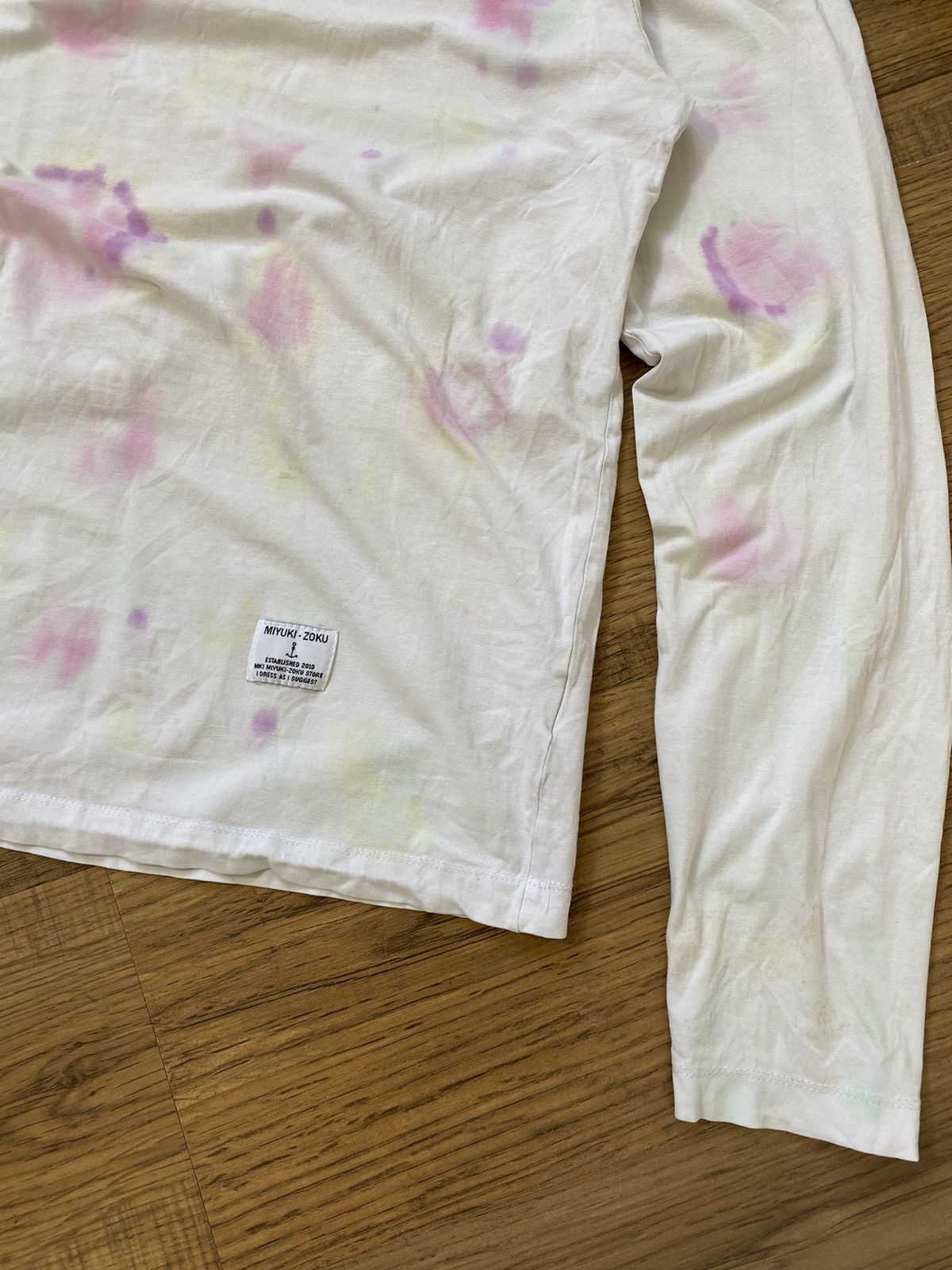 Japanese Brand MKI MIYUKI ZOKU TIE-DYE LONGSLEEVE Size US L / EU 52-54 / 3 - 3 Thumbnail