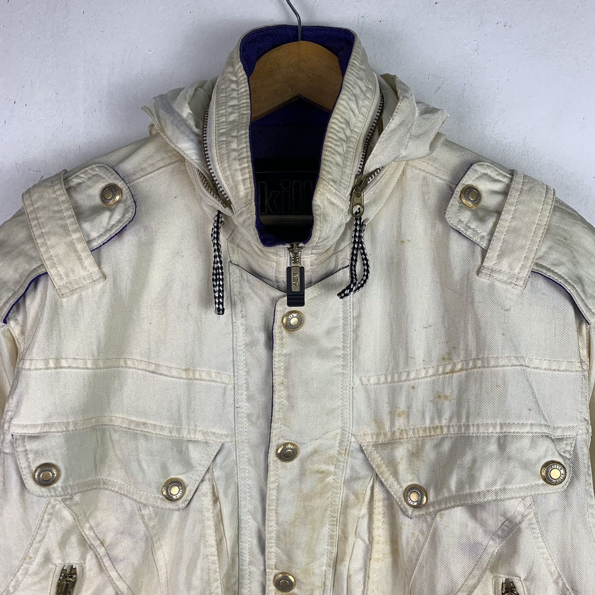 Asics × Vintage Killy Asics Hooded Bomber Jacket Rare Design Size US XXL / EU 58 / 5 - 2 Thumbnail