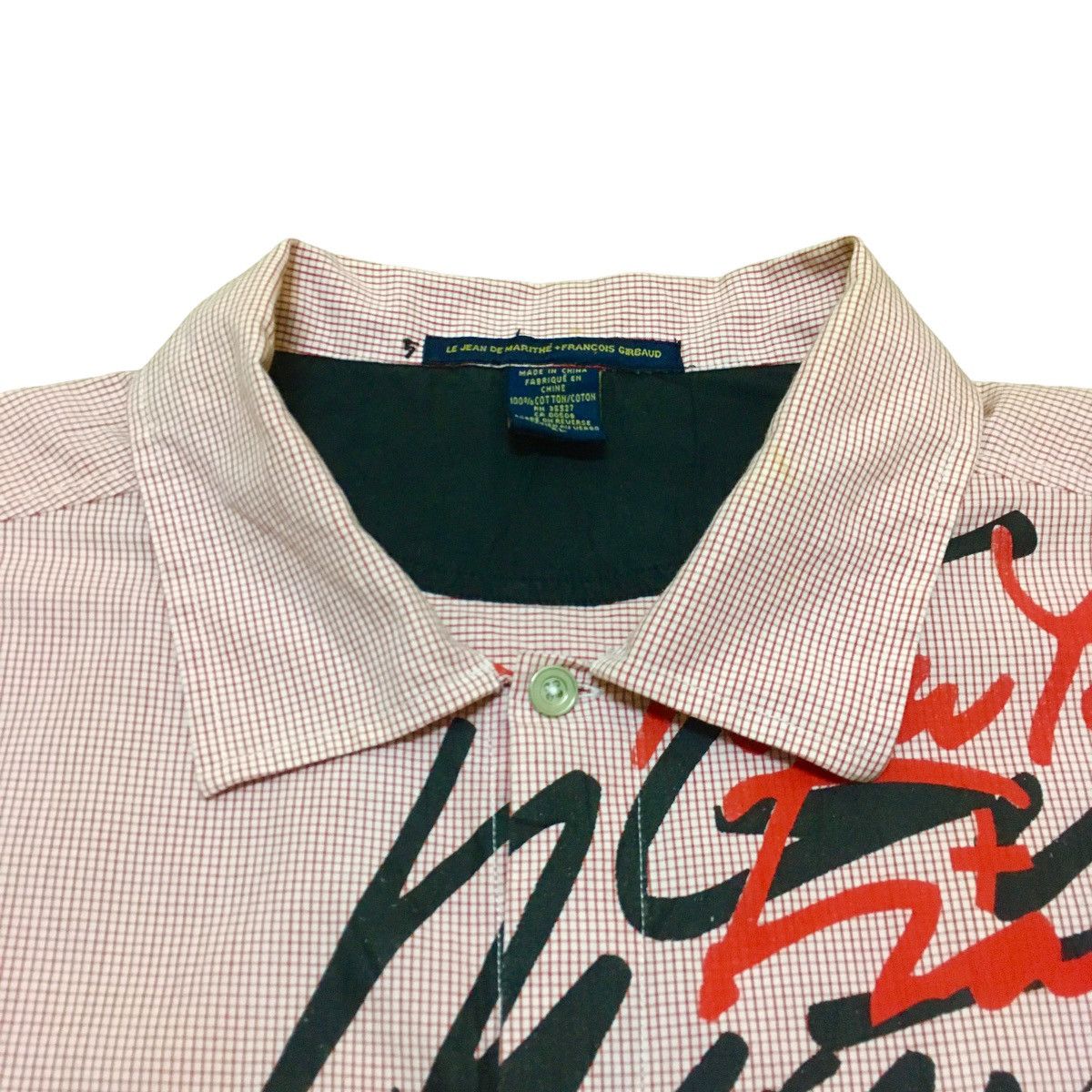 If Six Was Nine Rare Design Vintage Marithe Francois Girbaud Shirt 2000s Size US XL / EU 56 / 4 - 5 Thumbnail