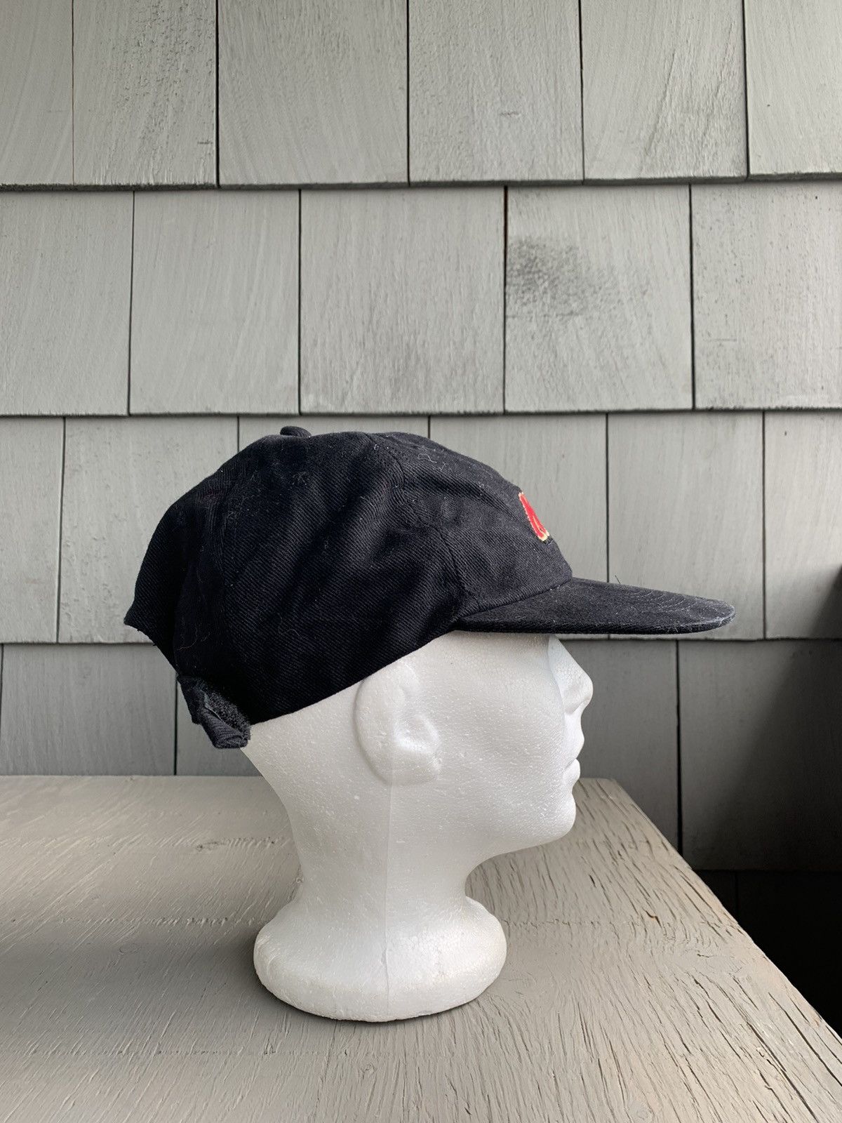 Other × Vintage 90s Vintage Mars Bar Chocolate Candy Black Baseball Cap Dad Size ONE SIZE - 8 Thumbnail
