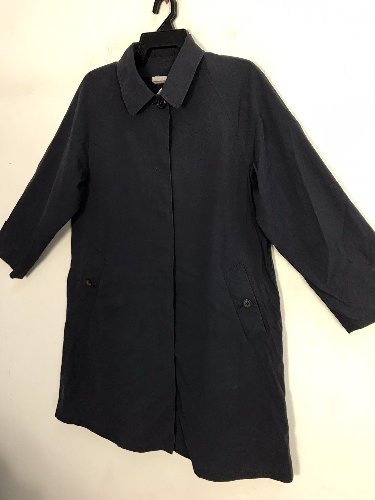 Burberry × Designer Burberrys Trench Coat Wool Jacket Embroidery Inner Design Size US M / EU 48-50 / 2 - 4 Thumbnail