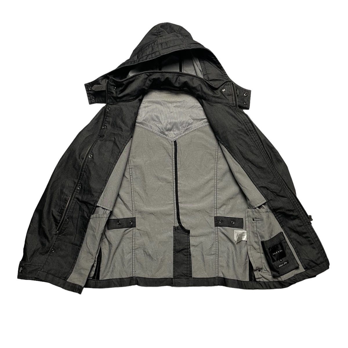 If Six Was Nine × Japanese Brand × Le Grande Bleu (L.G.B.) 🇯🇵 MALE & CO MULTIPOCKET PUNK GOTHIC JACKET Size US M / EU 48-50 / 2 - 12 Thumbnail