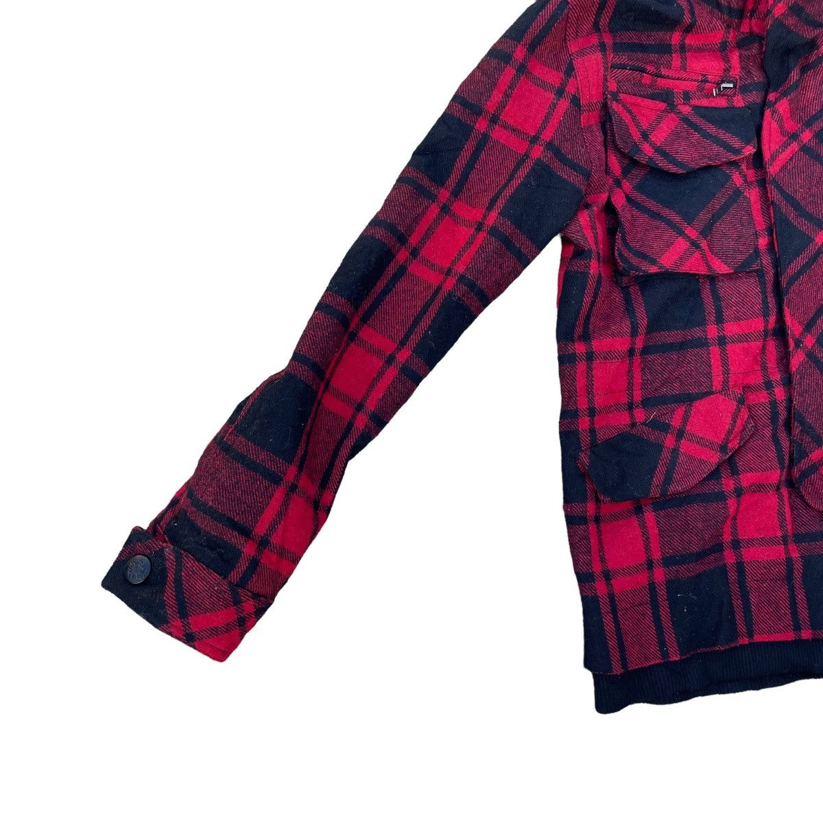 If Six Was Nine 🇯🇵 SUGGESTION TARTAN PUNK MULTIPOCKET WOOL JACKET Size US M / EU 48-50 / 2 - 6 Thumbnail
