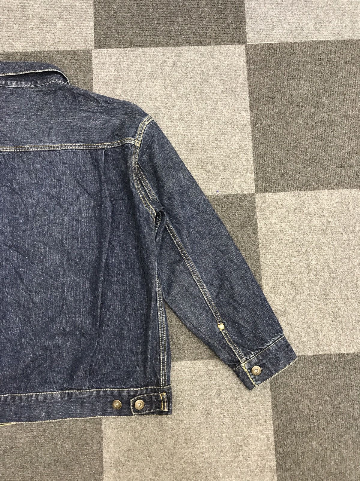 Japanese Brand SEVENDAYS=SUNDAYS Type 2 Oversize Trucker Jacket Size L / US 10 / IT 46 - 13 Thumbnail