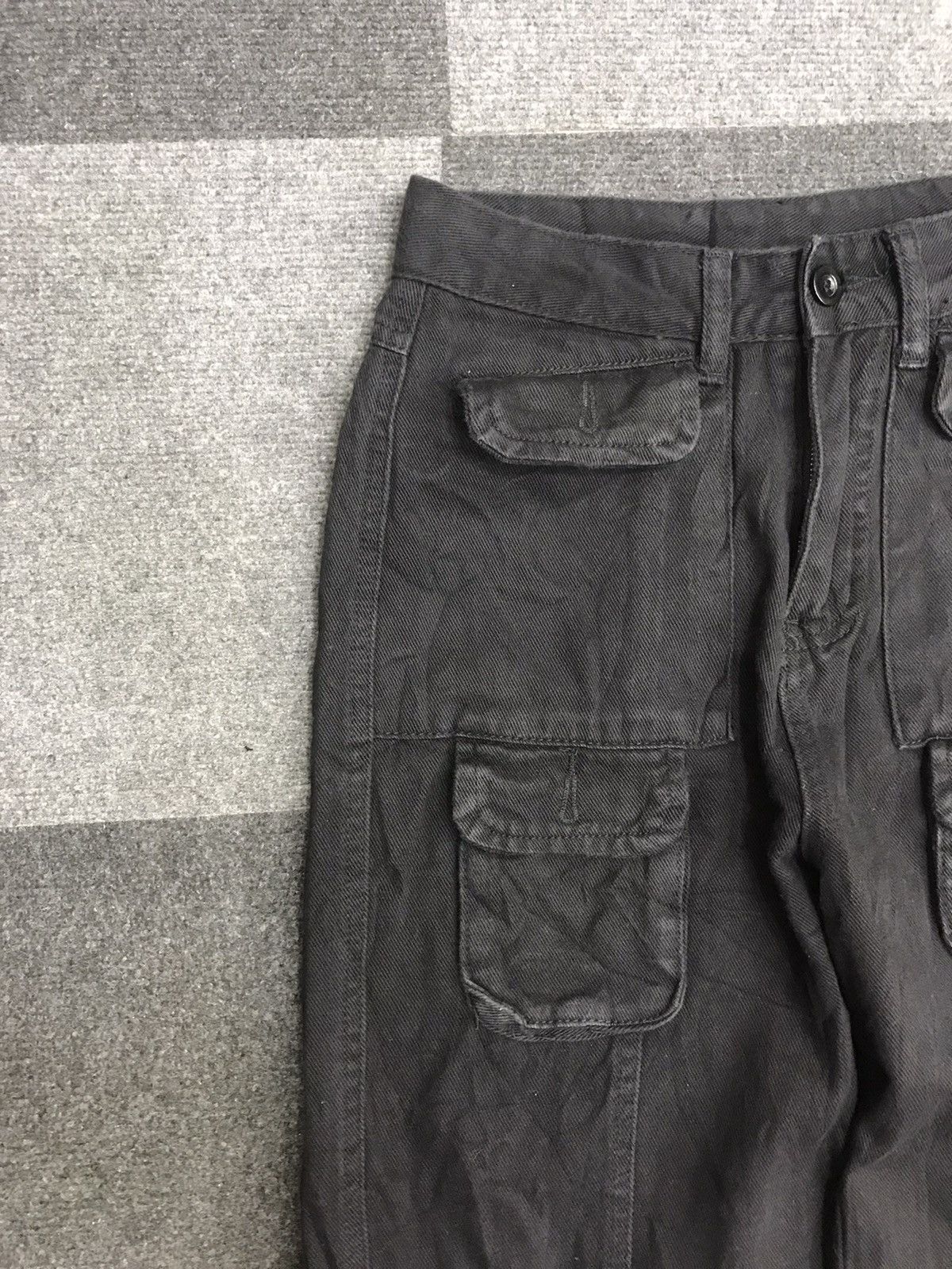 Seditionaries Unbrand Very Rare Wide Multipockets Soft Jeans Size 25" / US 0 / IT 36 - 5 Thumbnail