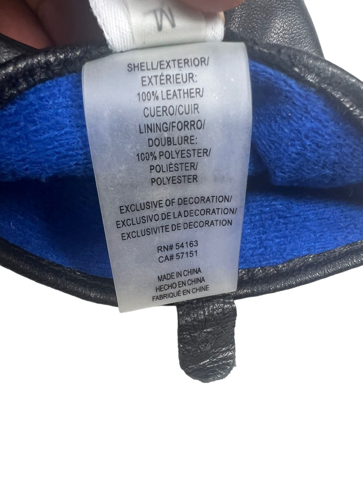 Calvin Klein Calvin Klein Leather Gloves Size ONE SIZE - 8 Thumbnail