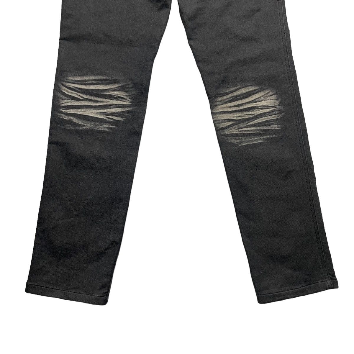 If Six Was Nine × Le Grande Bleu (L.G.B.) 🇯🇵 SEMANTIC DESIGN BLEACH PUNK GOTHIC PANTS Size US 32 / EU 48 - 9 Thumbnail