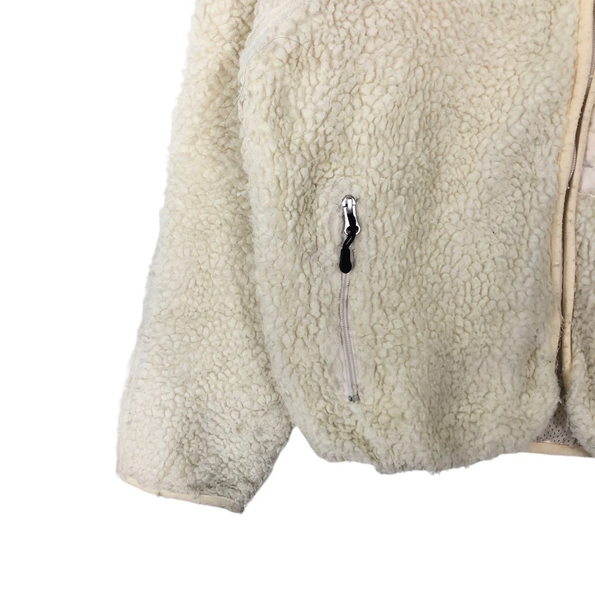 Japanese Brand VINTAGE DIP PILE SHERPA FLEECE JACKET KANGOL USA Size US S / EU 44-46 / 1 - 3 Thumbnail