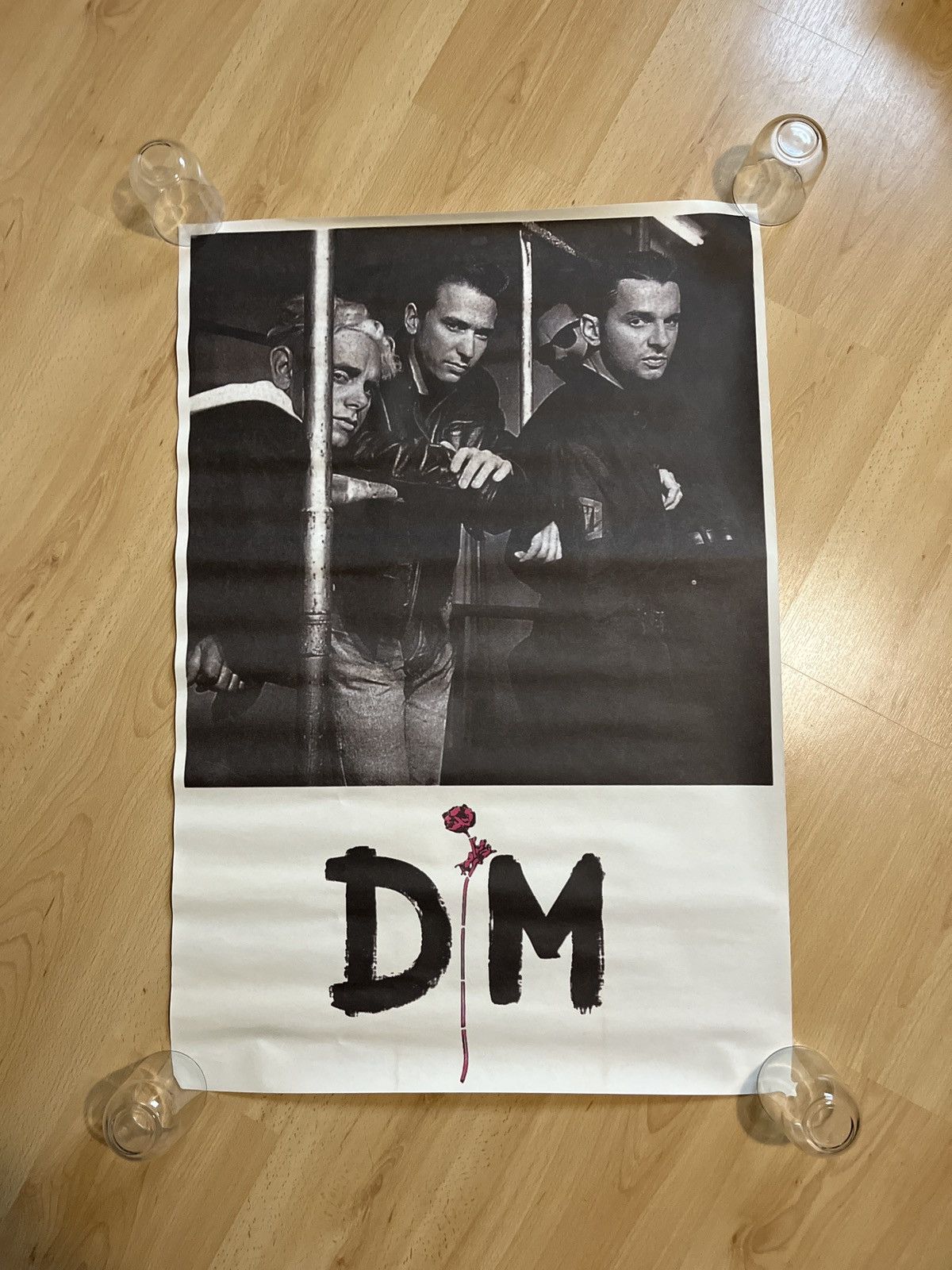 Found Images × Rock Band × Vintage Depeche Mode vintage poster (1989 ...