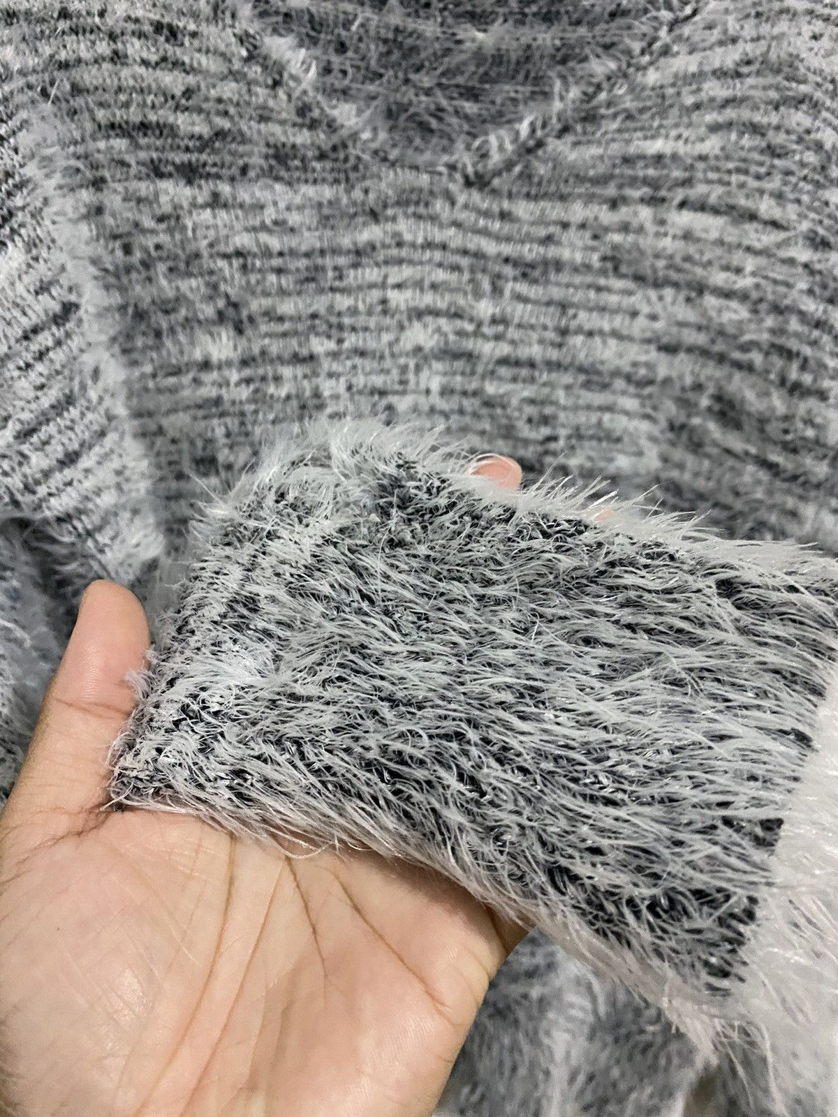 Issey Miyake × Japanese Brand 💸BINDINGOFFER💸Rryu-Japanese Mohair Knitted Issey Style Size US L / EU 52-54 / 3 - 4 Thumbnail