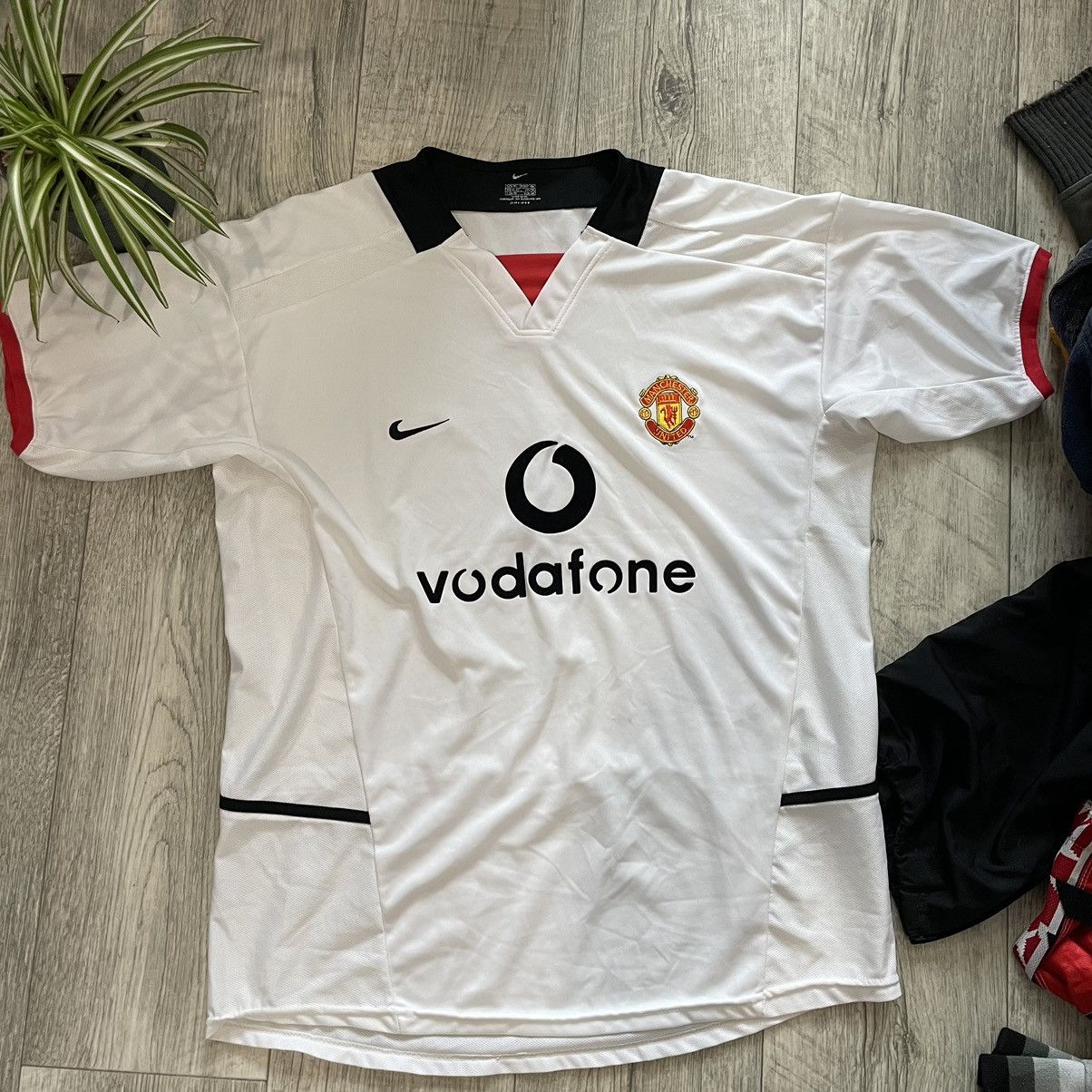 Manchester United Vodafone Nike Jersey | Grailed