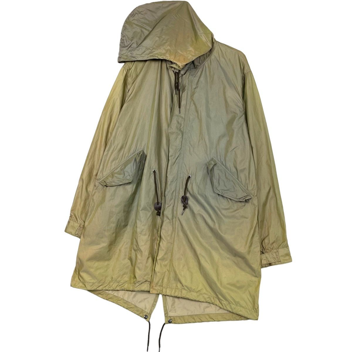 Paul Smith × Vintage 💥PAUL SMITH SUNFADED HOODIE NYLON PARKA Size US L / EU 52-54 / 3 - 2 Thumbnail