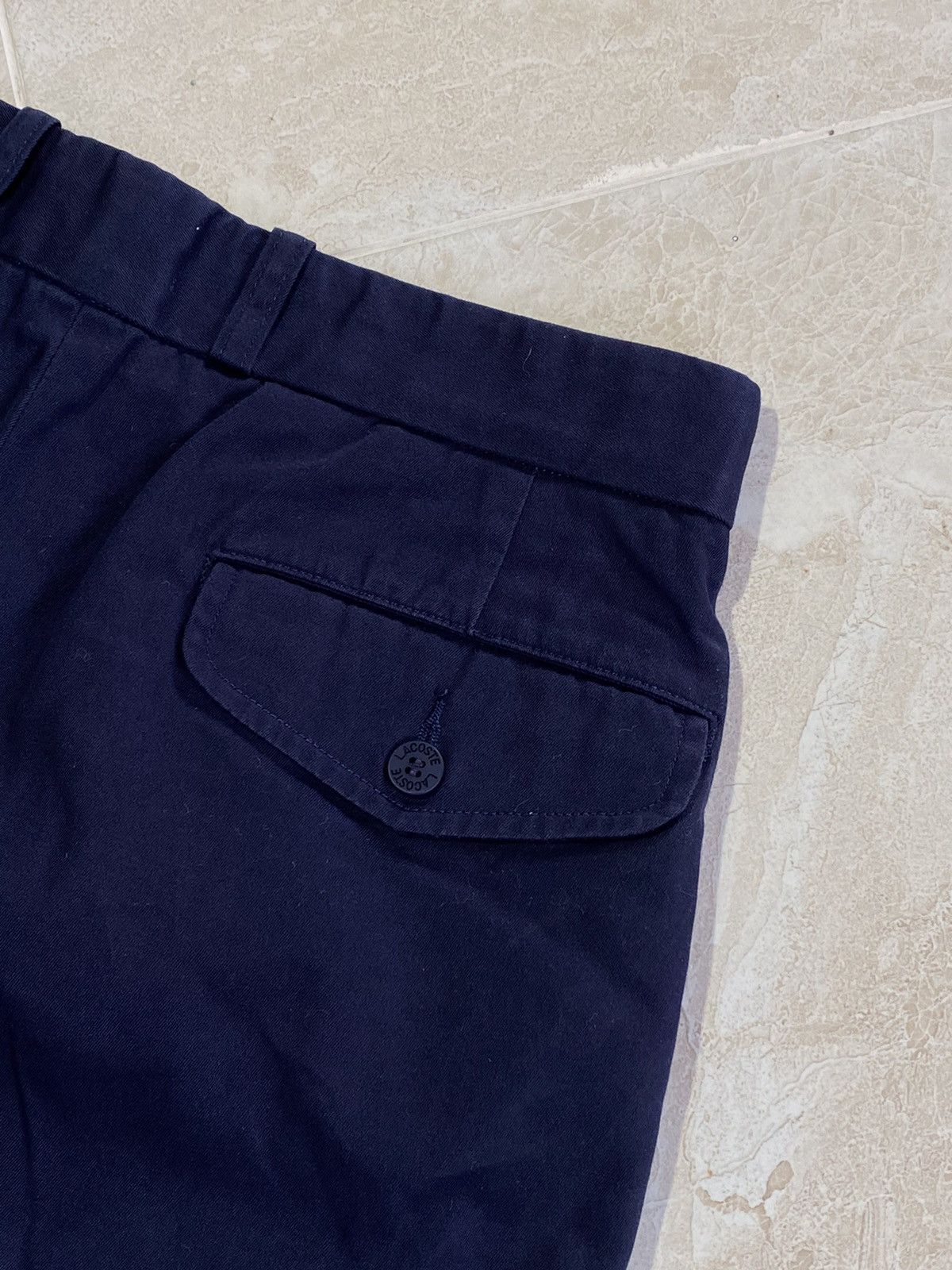 Lacoste Vintage 90s Lacoste streetwear shorts Size US 32 / EU 48 - 8 Thumbnail