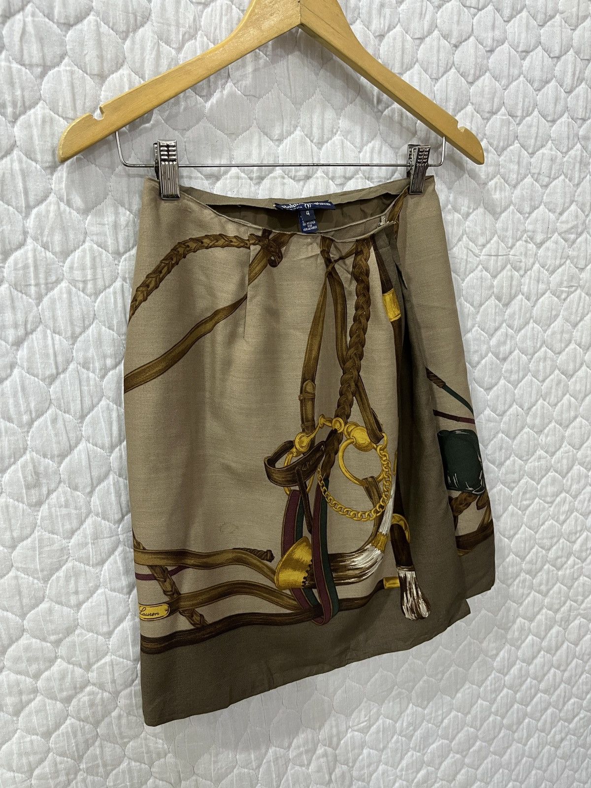 RRL Ralph Lauren × Ralph Lauren × Vintage (Uuuu). VTG RALPH LAUREN SKIRTS Size 27" / US 4 / IT 40 - 3 Thumbnail