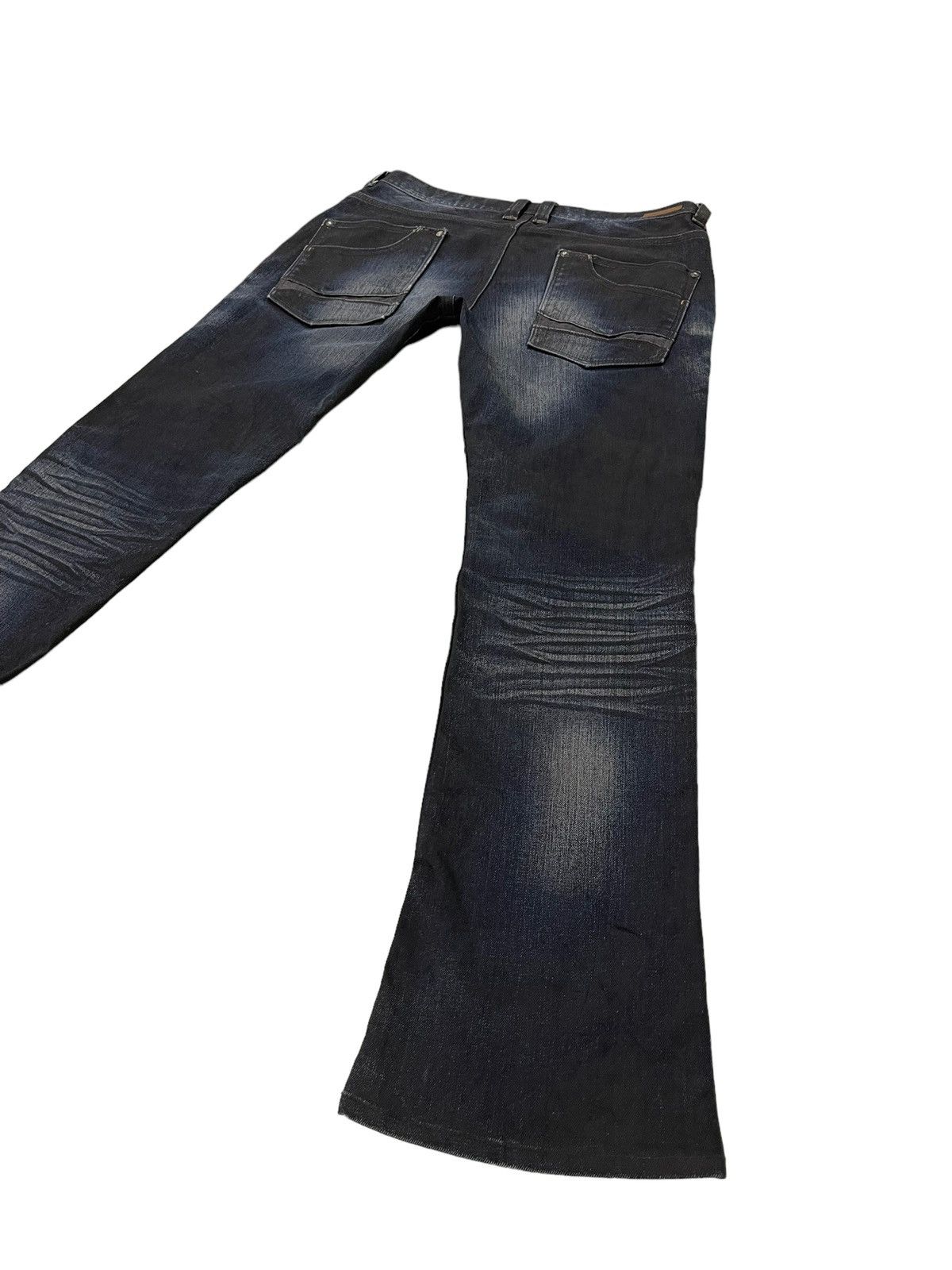 Japanese Brand Slim Jeans Nicole Club Coated Denim Clawmark Stretch 5🟦8 Size US 32 / EU 48 - 13 Thumbnail