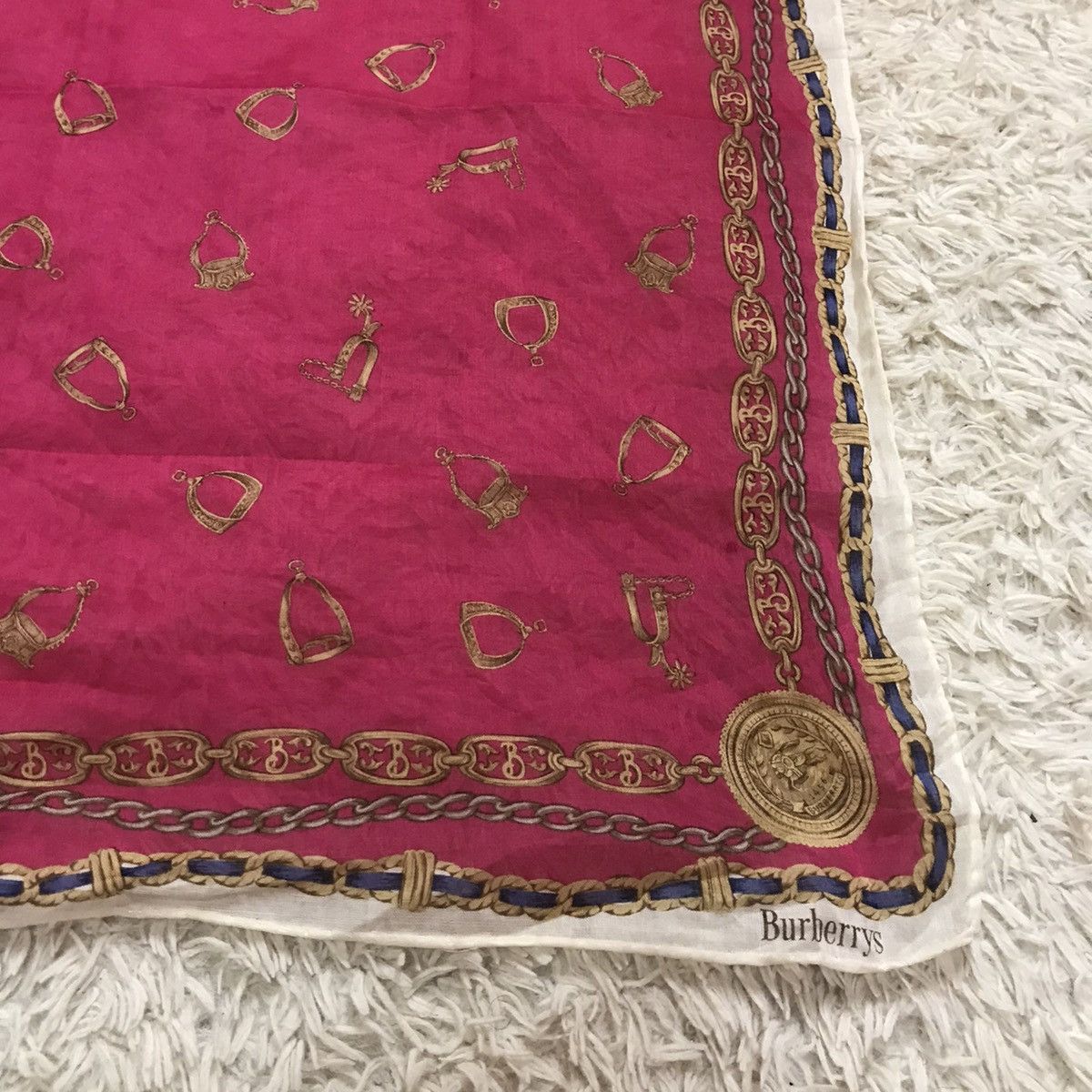 Burberry ‼️BURBERRY HANDKERCHIEF/BANDANA/NECKERCHIEF‼️ Size ONE SIZE - 2 Thumbnail