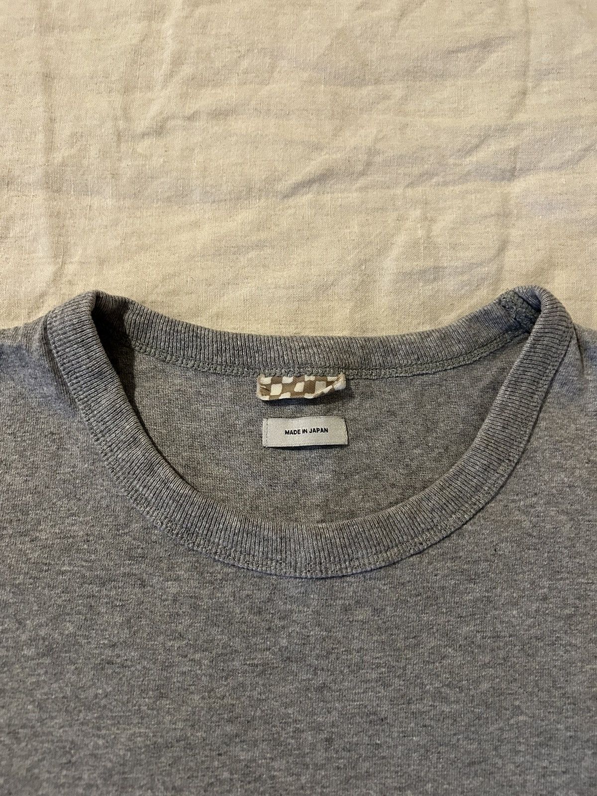 Visvim Visvim Heather Grey Wide Tee T-Shirt 3 L | Grailed