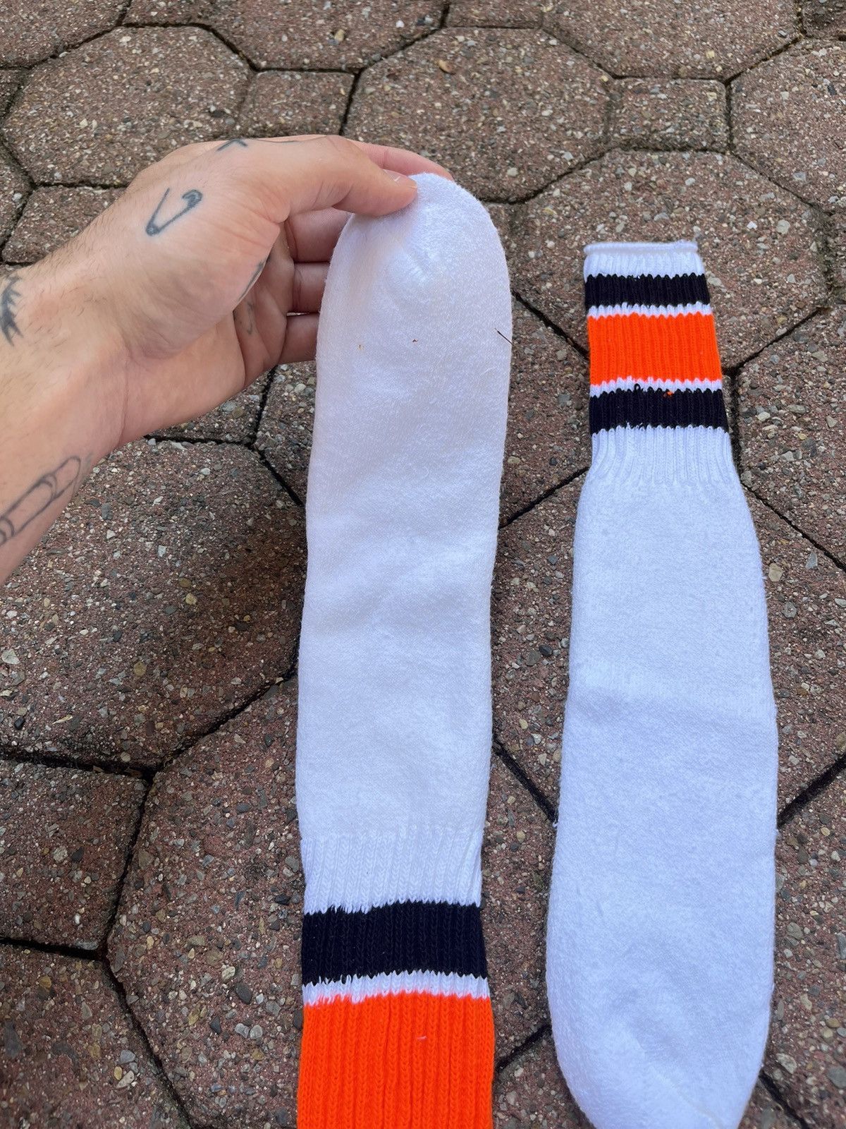 Vintage Vintage 1970s 1960s Tube Socks Made in the USA Size ONE SIZE - 3 Thumbnail