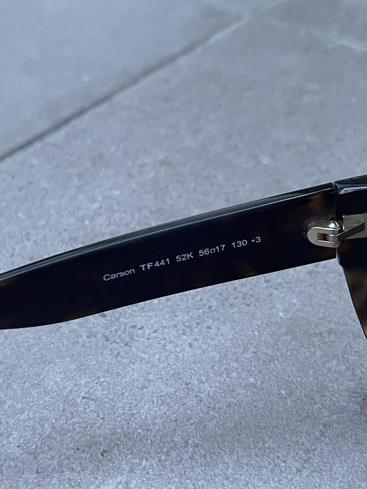 Tom Ford !DS! Tom Ford Carson TF441 52K 3D Black Camo Sunglasses Size ONE SIZE - 15 Thumbnail