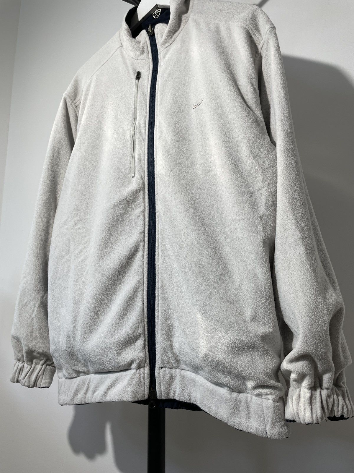 Nike × Vintage Reversible Nike Y2K Vintage Nylon/Fleece Light Jacket Size US L / EU 52-54 / 3 - 17 Thumbnail