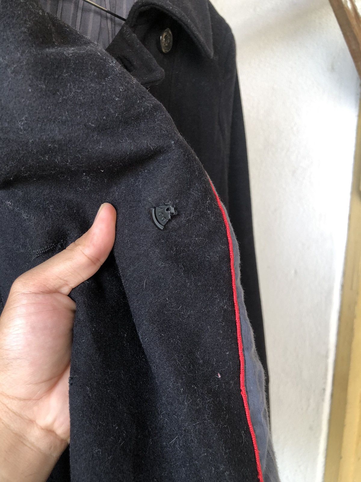 Marc Jacobs Marc by Marc Jacobs Double Breasted Wool Peacoat Size US M / EU 48-50 / 2 - 20 Thumbnail