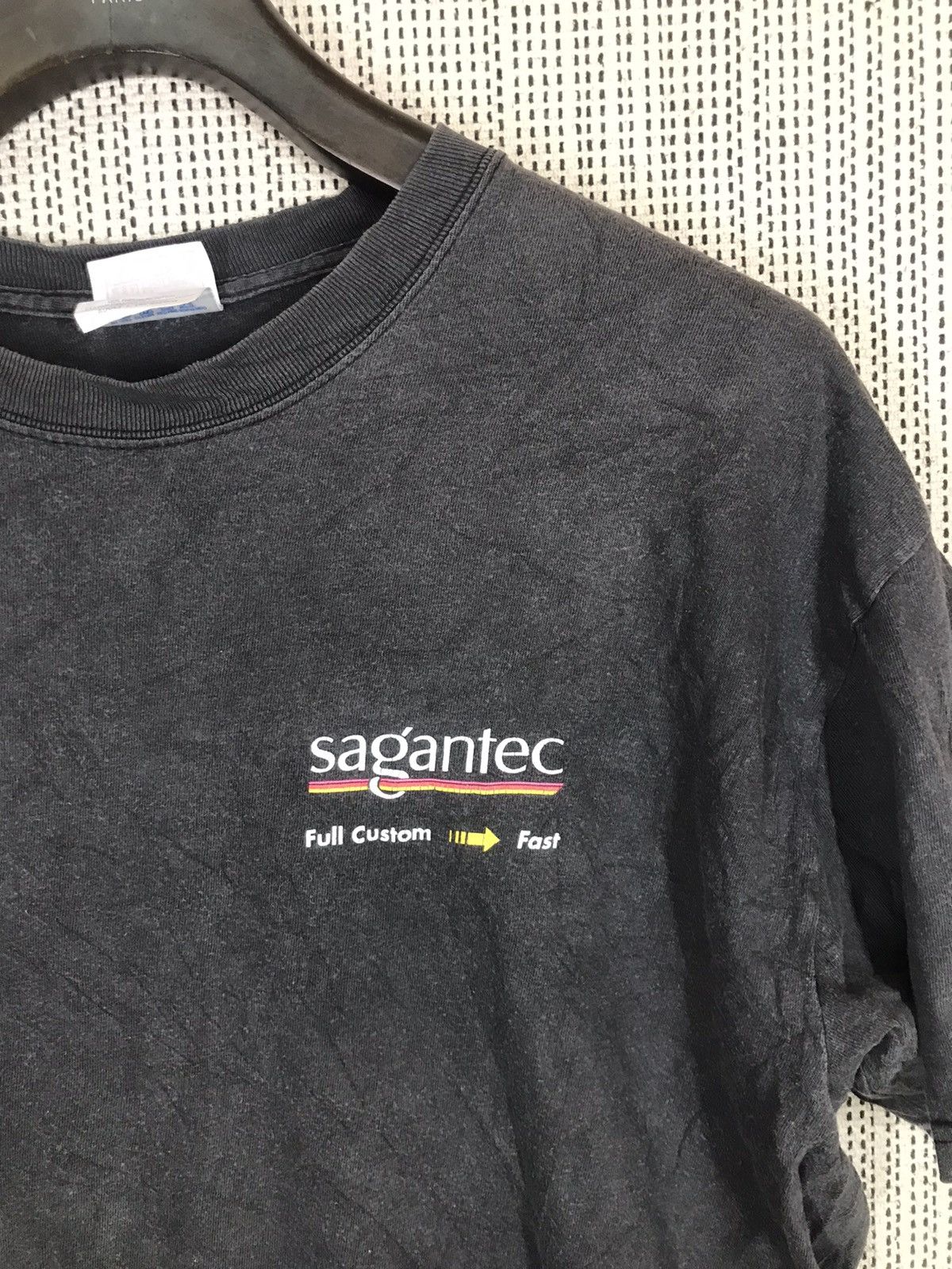 Hanes × Microsoft × Vintage ‼️VINTAGE 90s SAGANTEC FULL CUSTOM COMPUTER SUN FADED Size US L / EU 52-54 / 3 - 4 Thumbnail