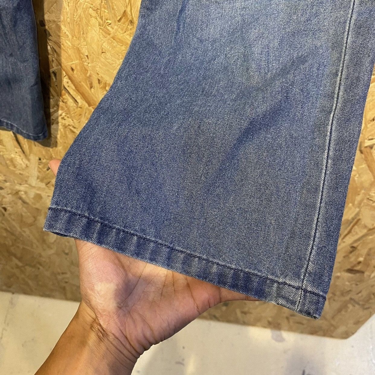 Issey Miyake Issey Miyake Ne-net Baggy Drop Crotch Denim Pants 30 Size US 30 / EU 46 - 13 Thumbnail